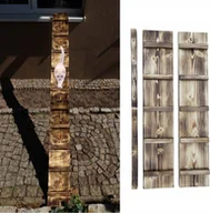 Pozostałe akcesoria dla kotów - QLS DRABINKA DREWNIANA SCHODY DLA KOTA 5M + HAKI - miniaturka - grafika 1