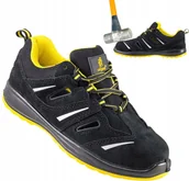 Obuwie robocze - Wygodne LEKKIE buty PÓŁBUTY ROBOCZE z PODNOSKIEM - miniaturka - grafika 1