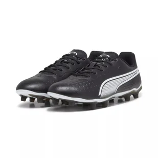 Korki męskie Puma KING MATCH FG/AG czarne 10757001 - Piłka nożna - miniaturka - grafika 1