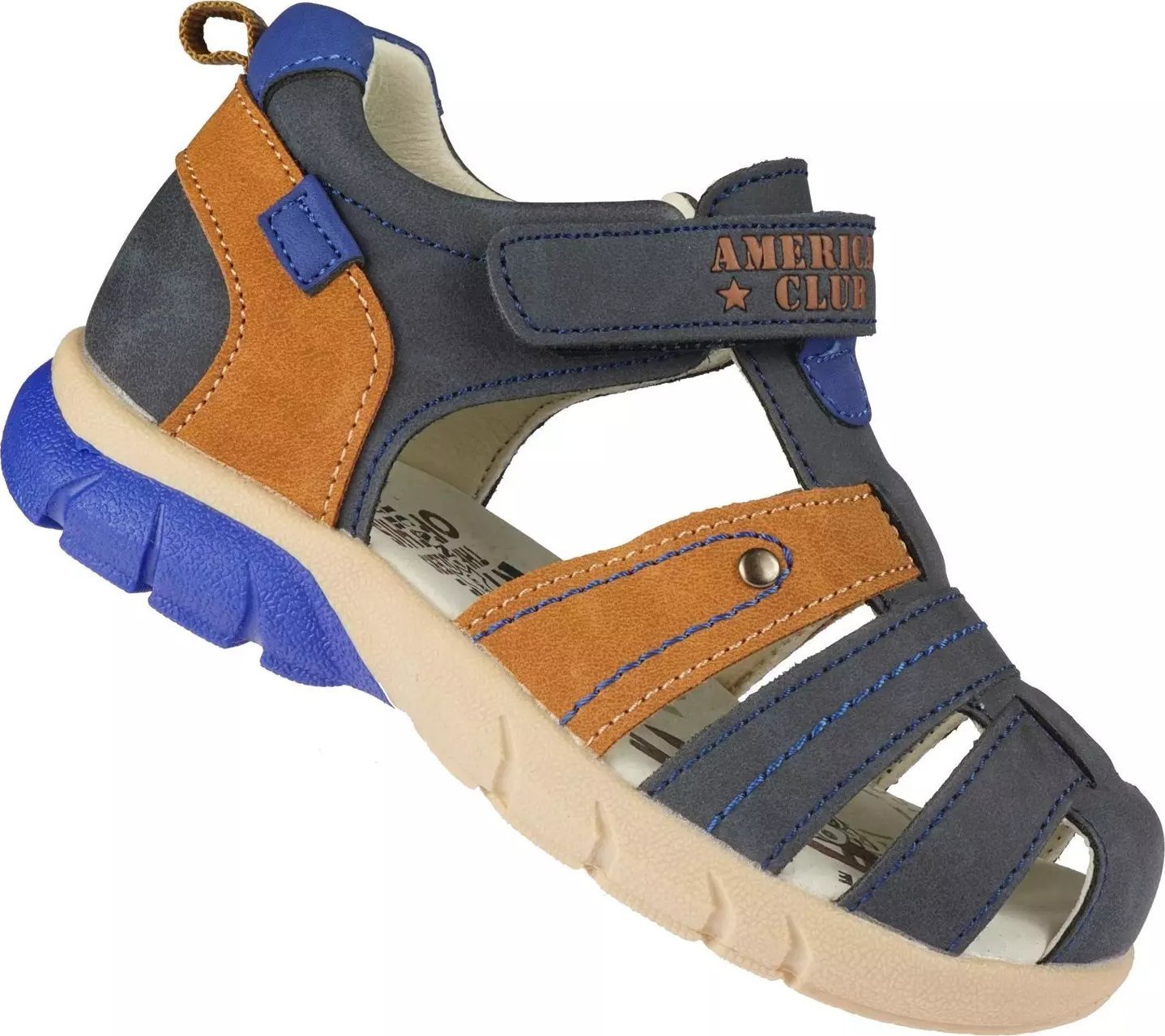 American Club Dziecięce sandały American Club XD-138/24 granatowe 32