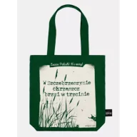 Torby i wózki na zakupy - Absztyfikant Torba bawełniana Chrząszcz brzmi w trzcinie zielona - miniaturka - grafika 1