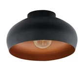 Lampy sufitowe - Eglo 900555 - Plafon MOGANO 1xE27/40W/230V czarny/miedź - miniaturka - grafika 1