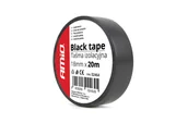 Taśmy izolacyjne i naprawcze - AMiO Taśma izolacyjna czarna 18mm x20m 1 szt) AMI-02464 - miniaturka - grafika 1