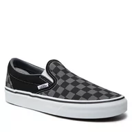 Trampki damskie - Vans Tenisówki Classic Slip-On VN000EYEBPJ Black/Pewter Checkerboard - miniaturka - grafika 1