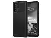 Etui i futerały do telefonów - Etui Spigen Rugged Armor do Huawei P30 Pro Matte Black + Folia 3mk ARC - miniaturka - grafika 1