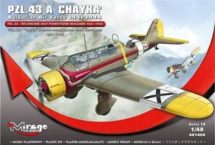 Bługarskie Siły Powietrzne PZL.43 A Chayka - Mirage Hobby - Modele do sklejania - miniaturka - grafika 1