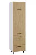 Meble kuchenne - Bari Słupek Wysoki Ds3-60-220 Hk-Xs Modern Dąb Kamienny - miniaturka - grafika 1