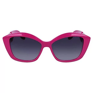 KARL LAGERFELD KL6102S Okulary, Fuchsia, 56/15/140 dla kobiet, Fuchsia, 56/15/140 - Okulary przeciwsłoneczne - miniaturka - grafika 1
