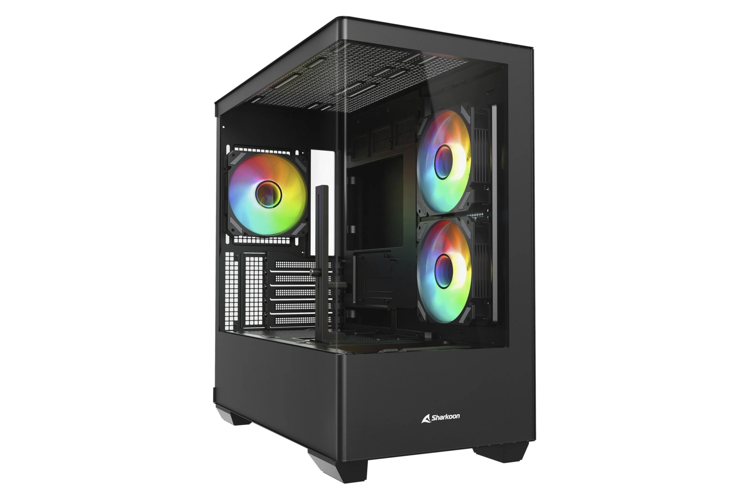 Sharkoon ELITE SHARK CM100schwarz, Tempered Glass x 2