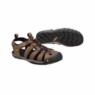 Sandały męskie KEEN CLEARWATER CNX LEATHER - Sandały męskie - miniaturka - grafika 2