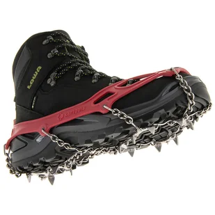 Raczki turystyczne Kahtoola MICROspikes - czerwony - Sporty zimowe - akcesoria - miniaturka - grafika 1