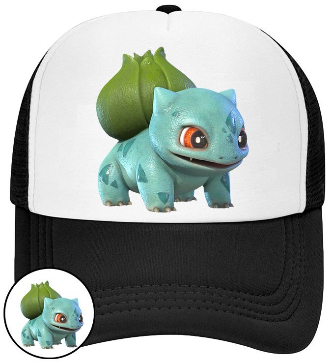 CZAPKA Z DASZKIEM POKEMON PIKACHU DLA DZIECI SIATKA