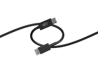 Kable komputerowe i do monitorów - Kabel DisplayPort - HDMI ISY IDP-1032 1.5m Czarny - miniaturka - grafika 1