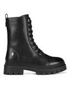Botki damskie - U.S. Polo Assn. Botki ALICJA002W/DY1 Czarny - miniaturka - grafika 1