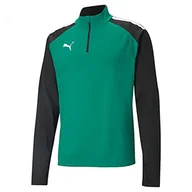 Koszulki męskie - Puma Bluza męska Teamliga 14 Zip Top Pepper Green Black xxl 657236 - miniaturka - grafika 1