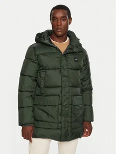 Calvin Klein Kurtka zimowa K10K113465 Zielony Regular Fit - Kurtki męskie - miniaturka - grafika 1