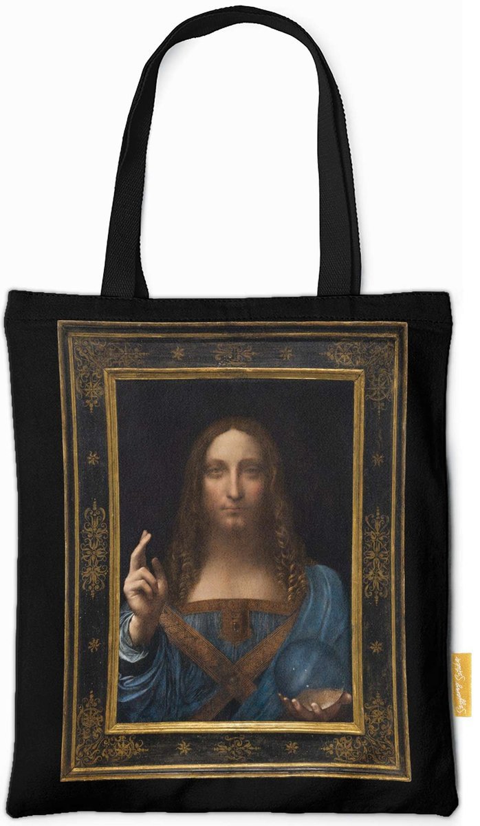 Torba na ramię Zbawiciel świata Leonardo da Vinci-ONE SIZE