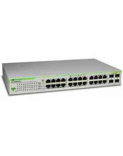 Allied Telesis WebSmart (AT-GS950/24) 24x10/100/1000Mbps  2xSFP combo - Switche - miniaturka - grafika 1