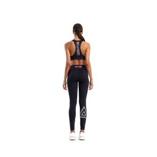 Biustonosz sportowy LABELLAMAFIA TOP HIGHLIGHT 2 BLACK - Koszulki sportowe damskie - miniaturka - grafika 8
