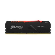Pamięci RAM - Kingston FURY Beast RGB 32GB 1x32GB 3200MHz DDR4 CL16 DIMM - miniaturka - grafika 1