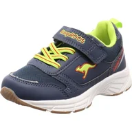 Buty dla dziewczynek - KangaROOS K-ni Keno Ev, Buty dziecięce, Dk Navy Lime, 29 EU - miniaturka - grafika 1