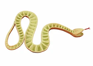 Sztuczny Gumowy Wąż Brązowy Z Czarno- Siwymi Łatkami - Figurki dla dzieci - miniaturka - grafika 3