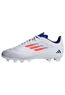 Piłka nożna - adidas F50 Club buty piłkarskie dla dzieci, unisex, elastyczne, twarde buty, Ftwr biały słoneczny czerwony jasny niebieski, 36 EU - miniaturka - grafika 1