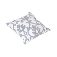 Poduszki dekoracyjne - Poduszka 43 x 43 cm biało -szara - miniaturka - grafika 1