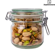 Pojemniki kuchenne - 370ml SŁOIK szklany hermetyczny z klamrą pokrywką szklaną POJEMNIK kuchenny - miniaturka - grafika 1