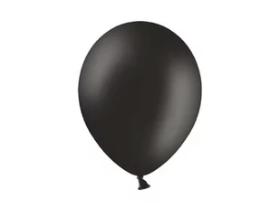PartyDeco Balony 25 cm, Czarne 100 szt. 10P-025 - Balony i akcesoria - miniaturka - grafika 1