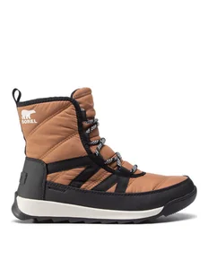 Sorel Śniegowce Whitney II Short Lace NL3822 Brązowy - Śniegowce damskie - miniaturka - grafika 1