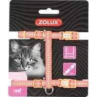 Szelki dla kotów - Tetra ZOLUX Szelki nylon regul TEMPO kol pomarańczowy - miniaturka - grafika 1