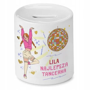 Skarbonka 330 ml Dla Lili Córki Dziecka Prezent z Nadrukiem ze Zdjęciem - Skarbonki - miniaturka - grafika 1
