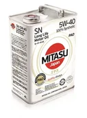Oleje silnikowe - MITASU (PAO) SN 5W-40 - MJ-112 - 4L - miniaturka - grafika 1