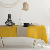 Obrusy i serwetki - Bieżnik 40x140 Plamoodporny Viva Musztardowy - miniaturka - grafika 1