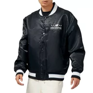 Kurtki męskie - Kurtka New Balance MJ31580BK - czarna - miniaturka - grafika 1