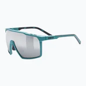 Okulary przeciwsłoneczne - Okulary przeciwsłoneczne UVEX Mtn Perform S teal matt/mirror silver - miniaturka - grafika 1