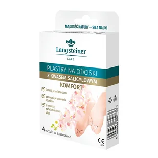 LANGSTEINER Plastry na odciski z kwasem salicylowym x 4 szt |  OD 199 PLN! - Problemy skórne - miniaturka - grafika 1