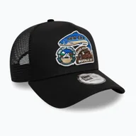 Czapki damskie - Czapka z daszkiem New Era NE Outdoor Patch Trucker black WYSYŁKA W 24H 30 DNI NA ZWROT - miniaturka - grafika 1