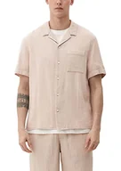 Koszule męskie - s.Oliver koszula męska z krótkim rękawem, Brown, M - miniaturka - grafika 1