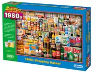 Puzzle - Gibson Games 1980s Shopping basket puzzle 1000 części - miniaturka - grafika 1