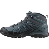 Buty trekkingowe męskie - Salomon Męskie buty trekkingowe, niebieskie, rozmiar 42 2/3 EU, niebieski, 42 2/3 EU - miniaturka - grafika 1