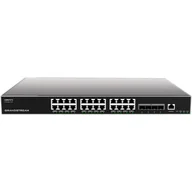 Huby USB - Grandstream Networks GWN7813 łącza sieciowe Zarządzany L3 Gigabit Ethernet (10/100/1000) Szary - miniaturka - grafika 1