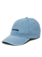 Czapki męskie - Calvin Klein Czapka z daszkiem Emb Logo LV04G5068G Niebieski - miniaturka - grafika 1
