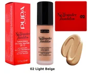 Podkłady do twarzy - PUPA Podkład Nawilżający No Transfer Foundation 02 Light Beige 30ml SPF15 - miniaturka - grafika 1