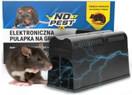 Zwalczanie i odstraszanie szkodników - Elektryczna Pułapka na Szczury Myszy Gryzonie SX-5045 Tunelowa Łapka Myszołapka Rażąca Prądem na Baterie - miniaturka - grafika 1