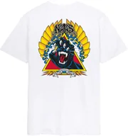 Koszulki męskie - t-shirt SANTA CRUZ NATAS SCREAMING PANTHER TEE White - miniaturka - grafika 1