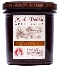 Miody Polskie Miód gryczany 400g 5903240763313 - Miód - miniaturka - grafika 1