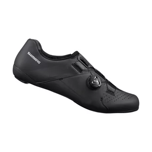 SHIMANO Buty rowerowe szosowe męskie SH-RC300M czarne - Buty rowerowe - miniaturka - grafika 1