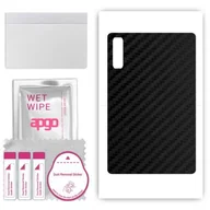 Akcesoria do tabletów i e-booków - folia naklejka skórka strukturalna na TYŁ do Lenovo Tab P12 - Carbon Czarny - apgo SKINS - miniaturka - grafika 1